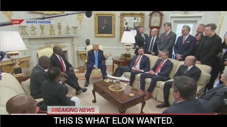 Elon's lying. This is still Musk's presidency.